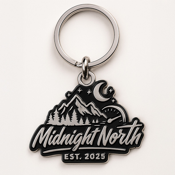 Midnight North Keychain